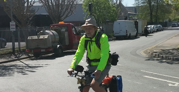 Collecting Underground 360 Imagery by Bicycle with RTK+IMU