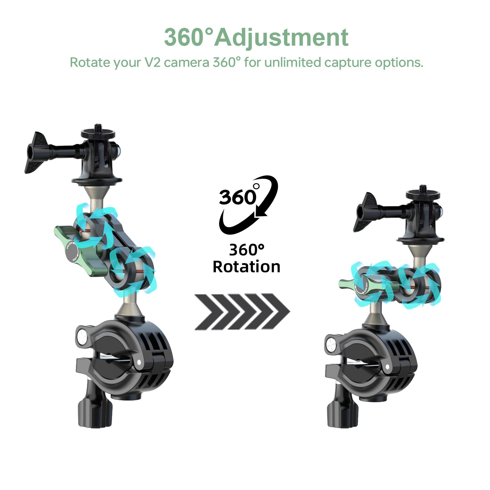 360°Motorcycle Camera Mount