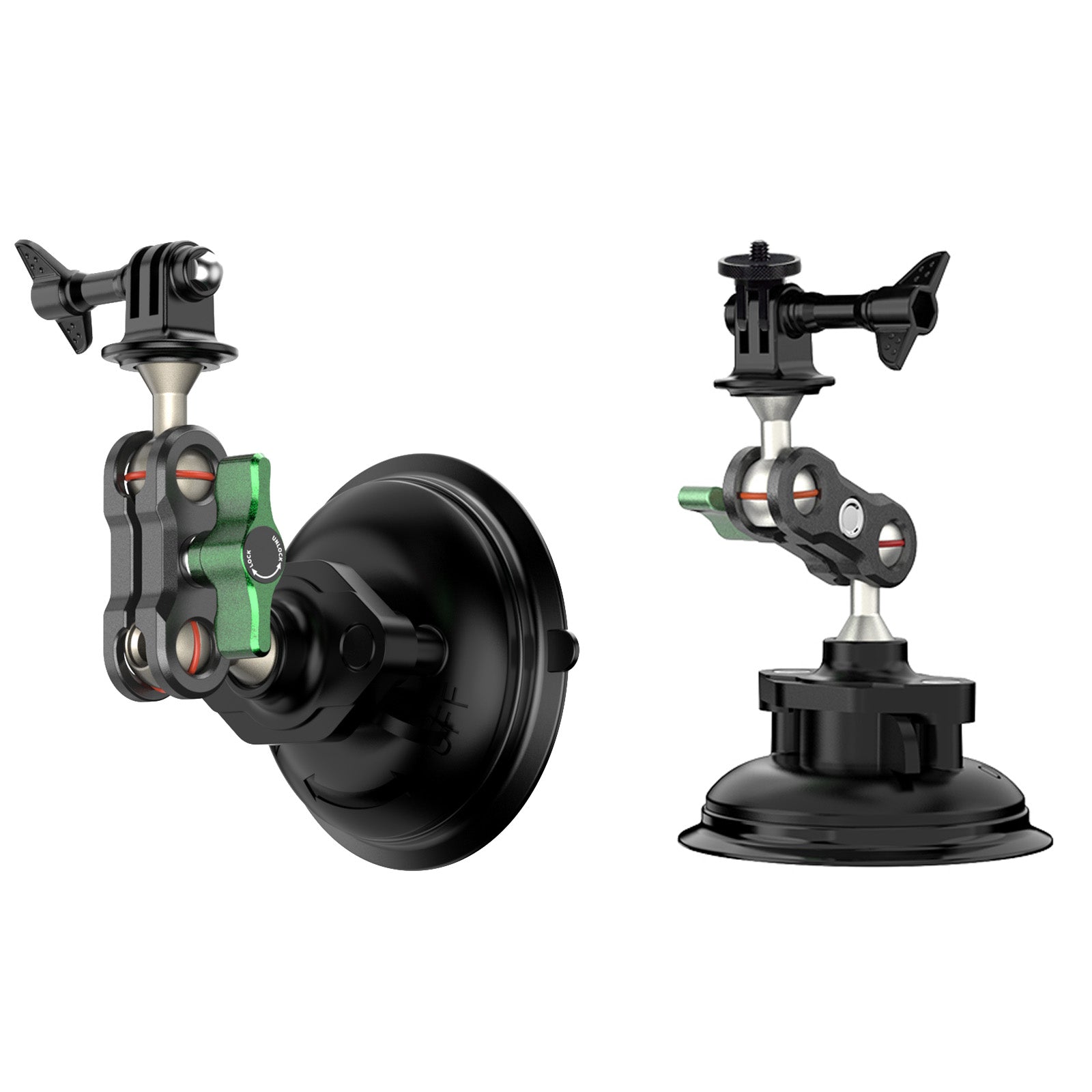 Suction Cup Car Mount with 1/4 Thread