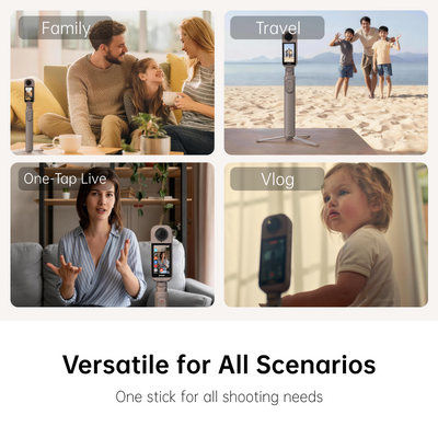 V5 2-In-1 Selfie-Stick & Tripod