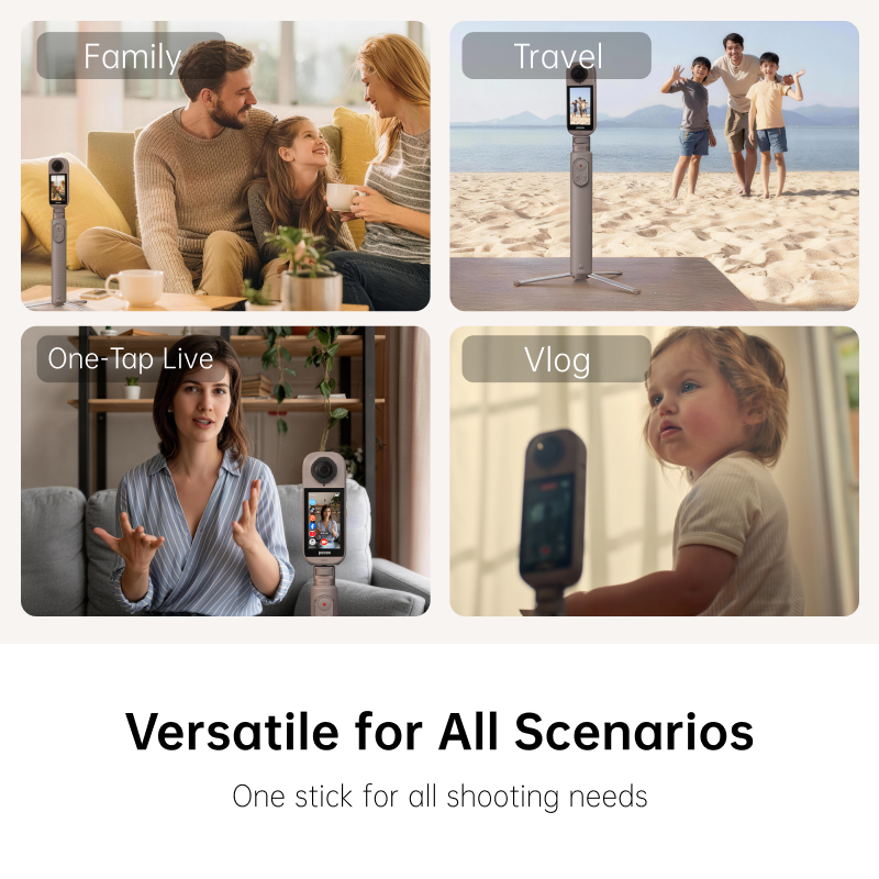 V5 2-In-1 Selfie-Stick & Tripod