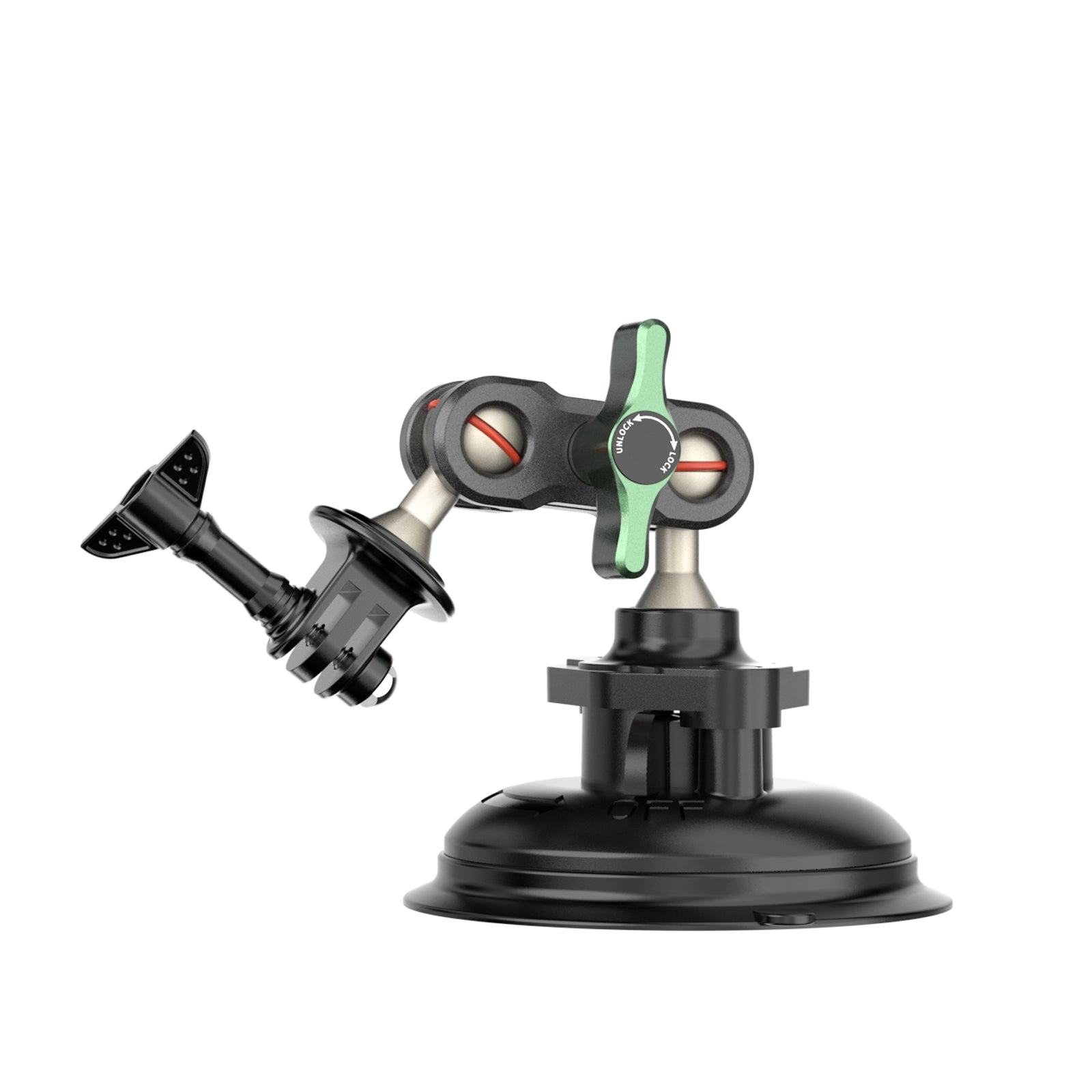 Suction Cup Car Mount  with 1/4 Thread