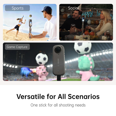 V5 2-In-1 Selfie-Stick & Tripod